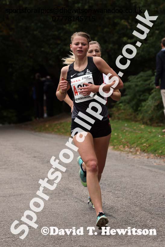 Senior womens 4 stage road relay, English National 6 and 4 Stage Road Relays, Sutton Park, Birmingham. Photo: David T. Hewitson/Sports for All Pics